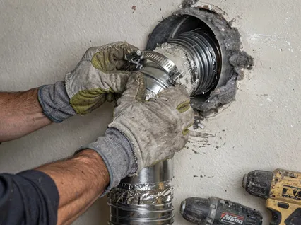 Dryer Vent Hose Installation in San Juan Capistrano