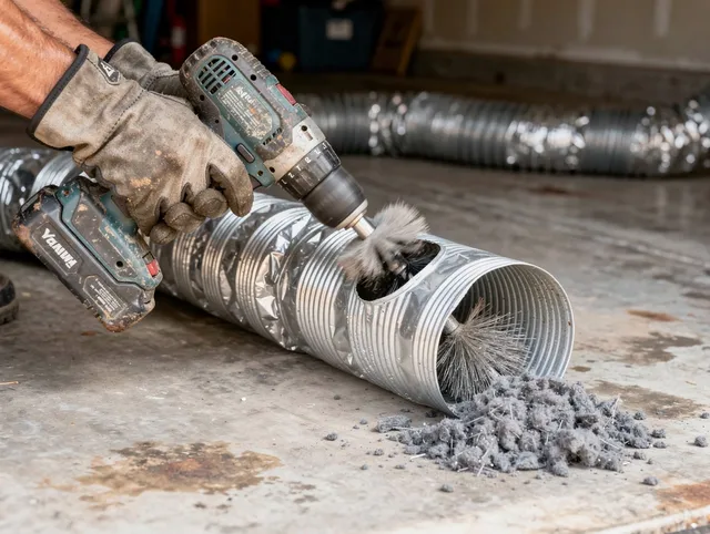 Professional duct cleaning by San Juan Capistrano Dryer Vent Cleaning in San Juan Capistrano