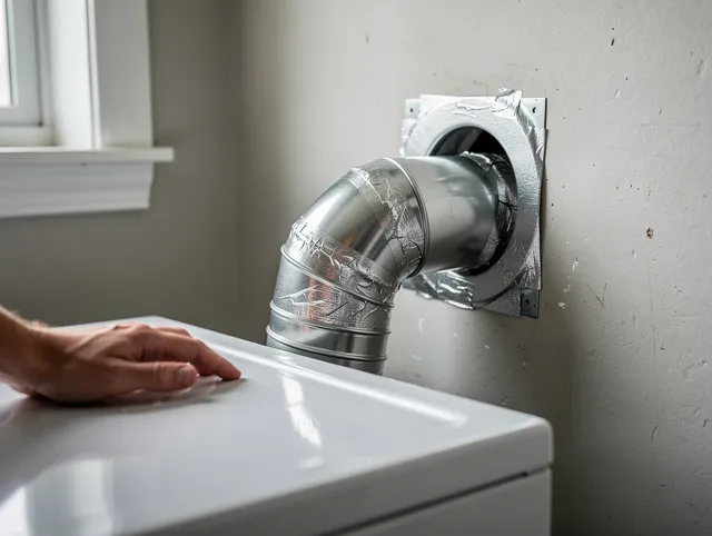 San Juan Capistrano Dryer Vent Cleaning expert performing professional dryer vent repair and installation in San Juan Capistrano