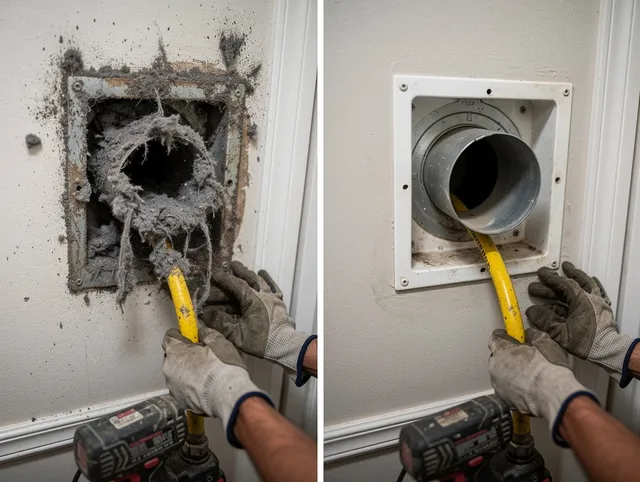 Expert gas dryer vent cleaning by San Juan Capistrano Dryer Vent Cleaning in San Juan Capistrano