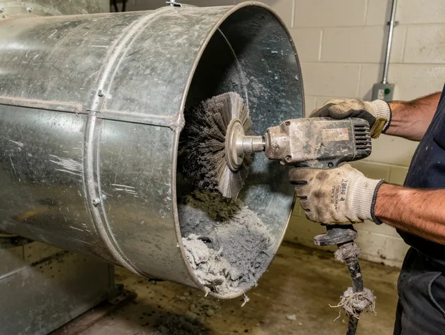 Industrial-grade dryer vent cleaning by San Juan Capistrano Dryer Vent Cleaning in San Juan Capistrano
