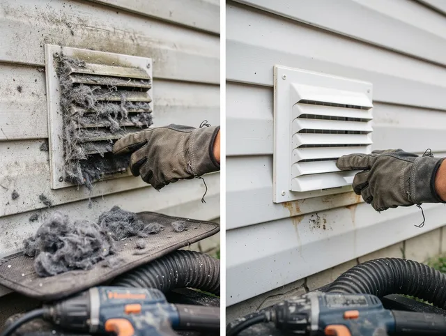 Residential dryer vent cleaning by San Juan Capistrano Dryer Vent Cleaning in San Juan Capistrano